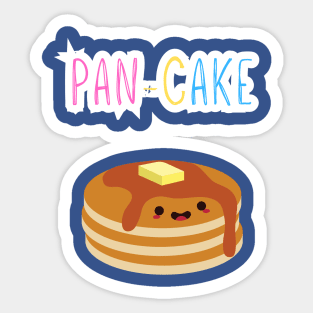 Everybody loves a pan-cake! Sticker